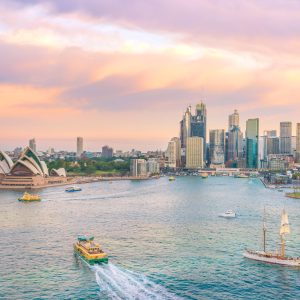 View of downtown Sydney, Australia - CloudAssist Ireland contact page